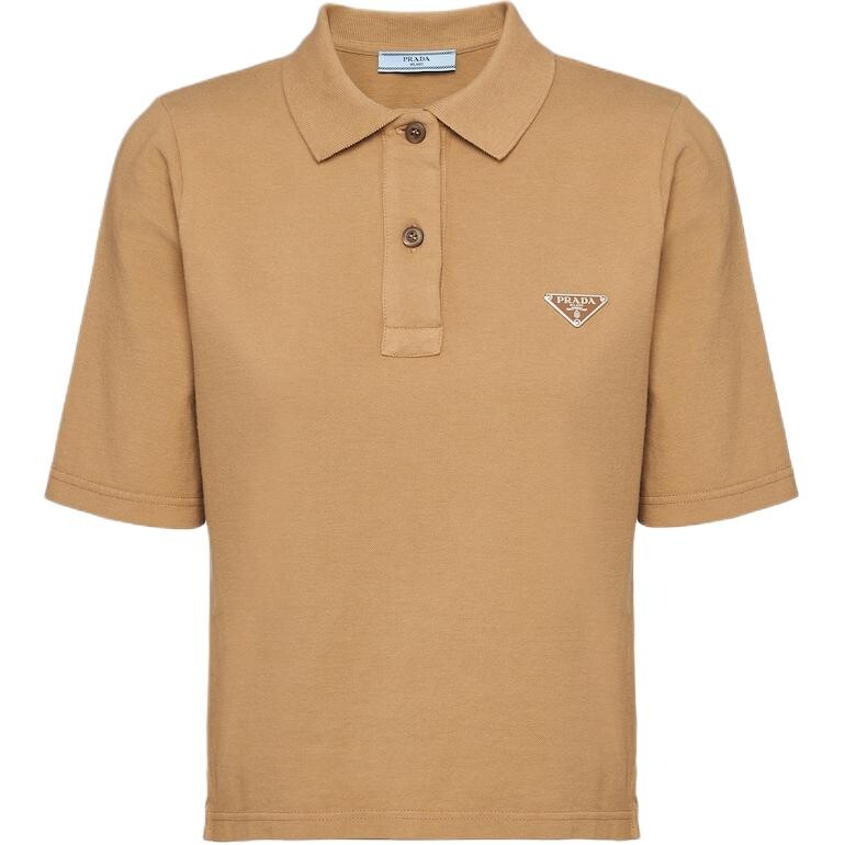 Рубашка поло женская хаки Prada
Рубашка поло женская хаки Prada
