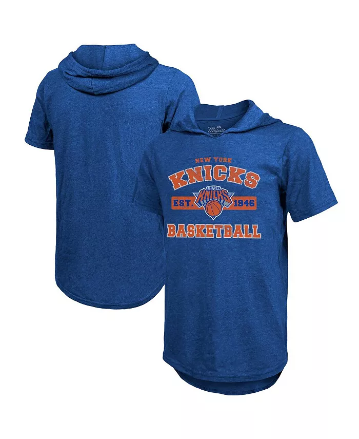 Мужская толстовка-футболка Royal New York Knicks Tri-Blend Majestic
Мужская толстовка-футболка Royal New York Knicks Tri-Blend Majestic