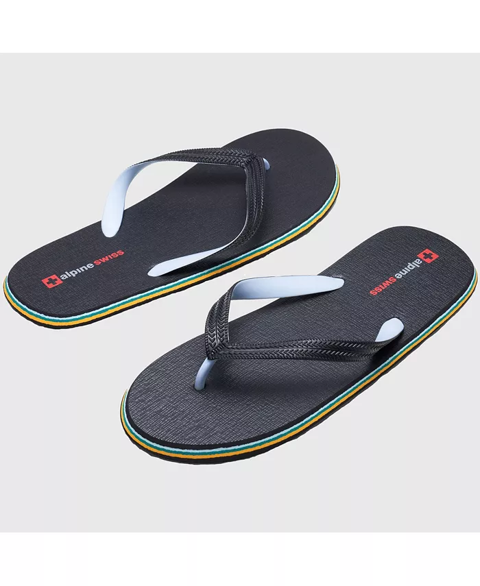Мужские шлепанцы | Ультралегкие тонкие сандалии из EVA-пены для пляжа, бассейна и повседневной носки | Простые гибкие шлепанцы для мужчин Alpine Swiss, черный
Мужские шлепанцы | Ультралегкие тонкие сандалии из EVA-пены для пляжа, бассейна и повседневной носки | Простые гибкие шлепанцы для мужчин Alpine Swiss, черный