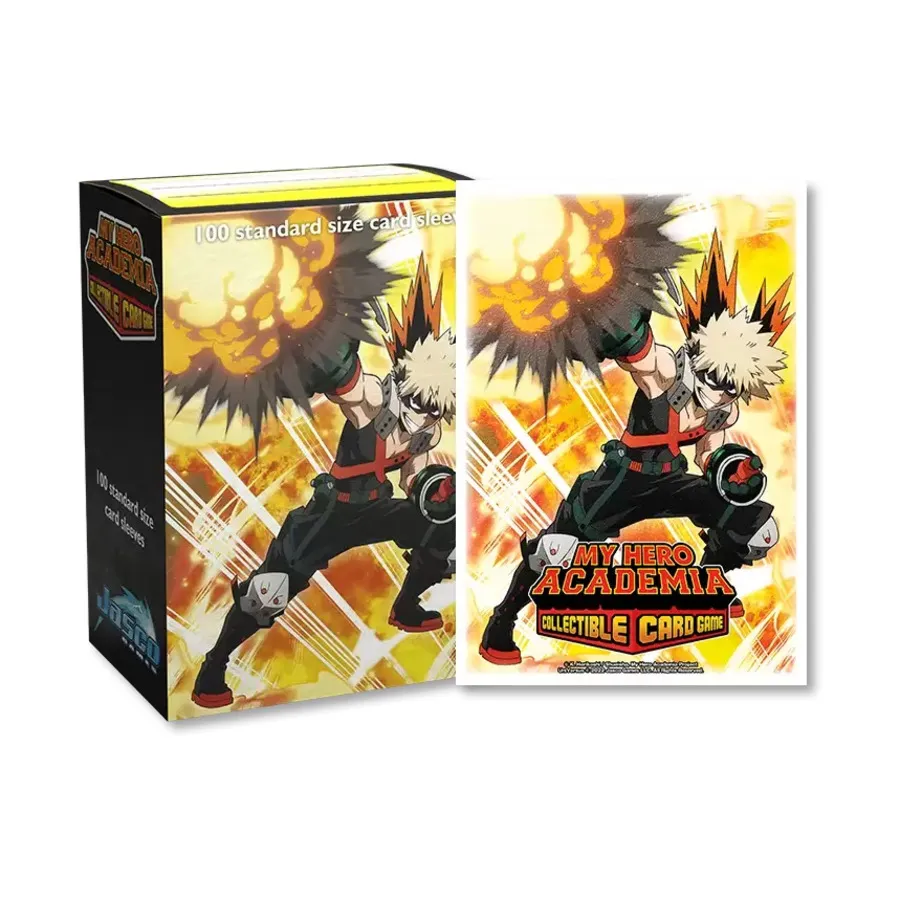 Стандартные художественные обложки — Моя геройская академия, взрыв Бакуго (100), Dragon Shield - Card Sleeves - Standard Art
Стандартные художественные обложки — Моя геройская академия, взрыв Бакуго (100), Dragon Shield - Card Sleeves - Standard Art