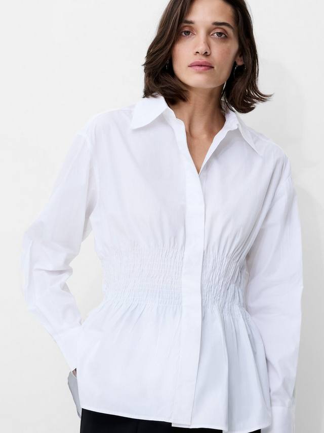 Рубашка Cambria со сборками на талии French Connection, Linen White
Рубашка Cambria со сборками на талии French Connection, Linen White
