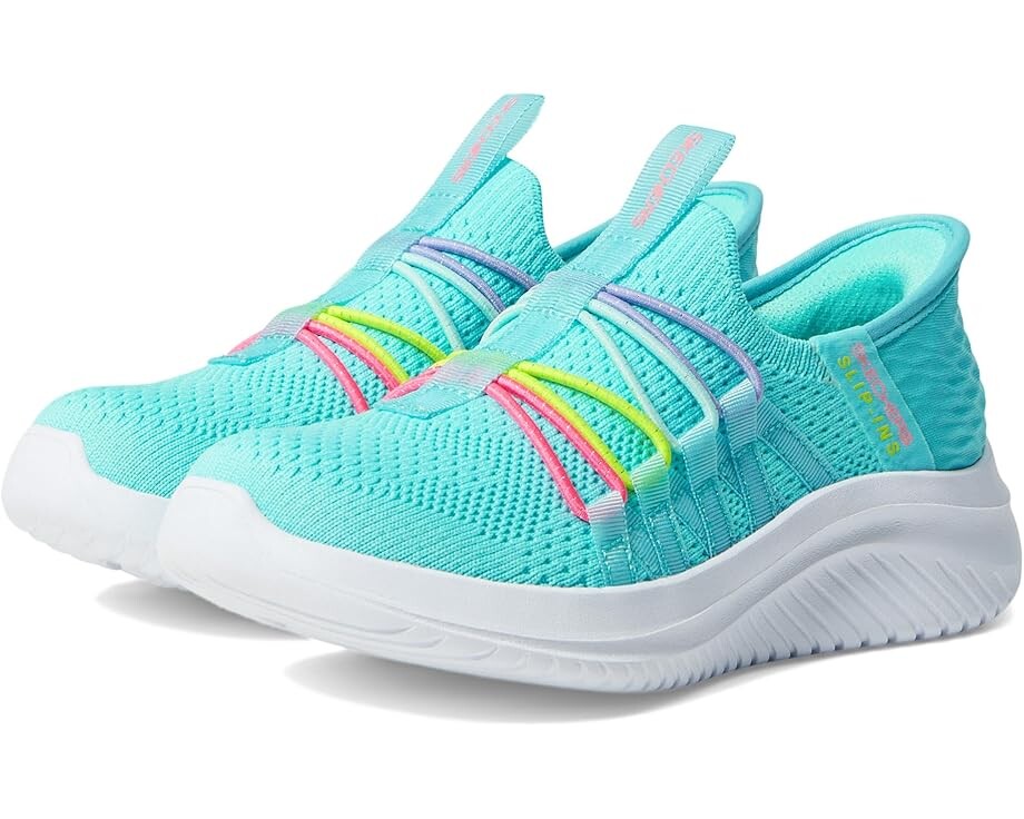 Кроссовки SKECHERS KIDS Hands Free Slip-Ins Ultra Flex 3.0 - Bungee Fun, цвет Aqua/Multi
Кроссовки SKECHERS KIDS Hands Free Slip-Ins Ultra Flex 3.0 - Bungee Fun, цвет Aqua/Multi