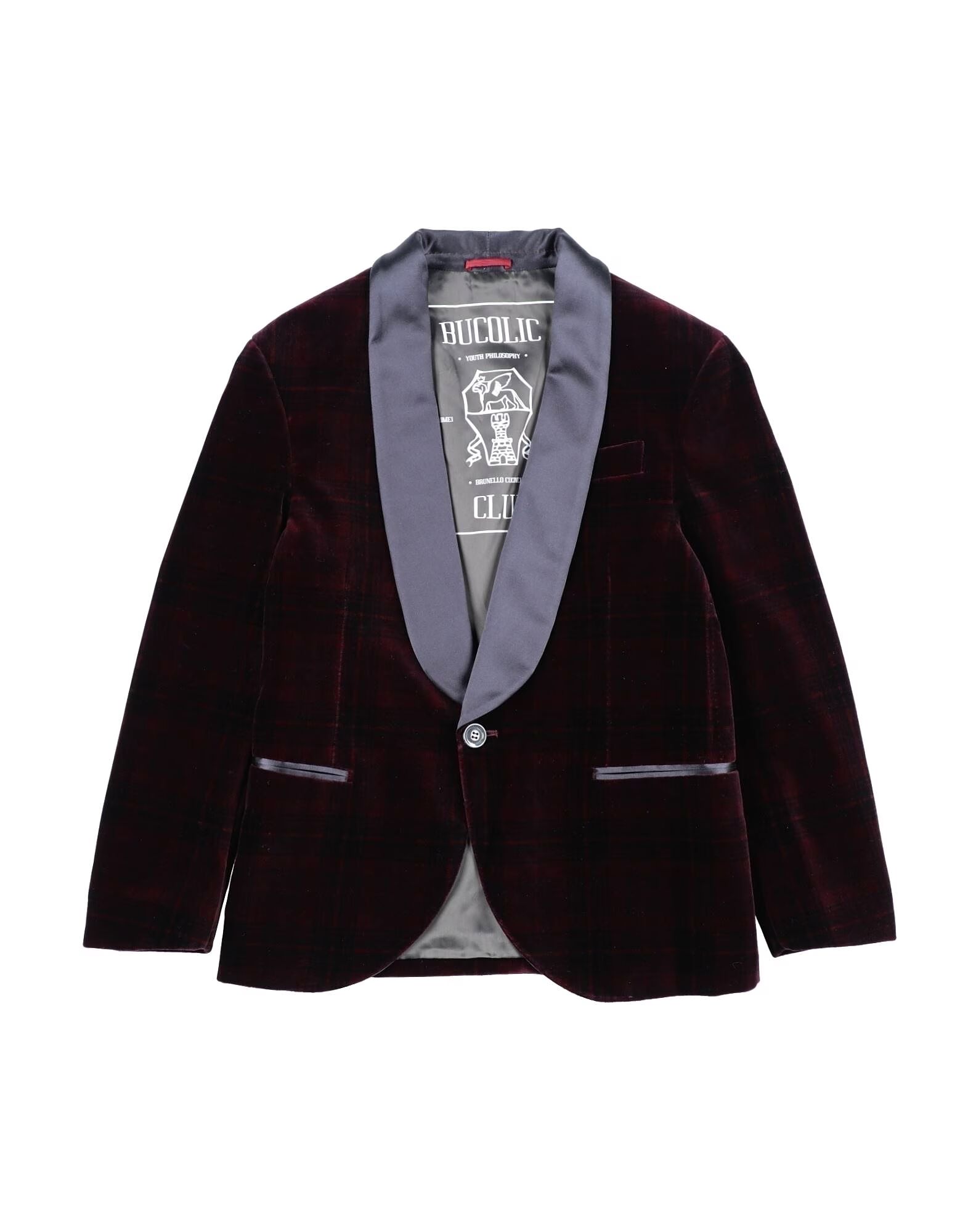 Блейзер для мальчиков Brunello Cucinelli, сливовый
Блейзер для мальчиков Brunello Cucinelli, сливовый