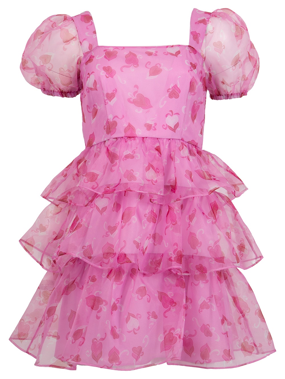 Мини-платье Mimi с многоуровневым принтом в виде сердца HVN, розовый
Мини-платье Mimi с многоуровневым принтом в виде сердца HVN, розовый