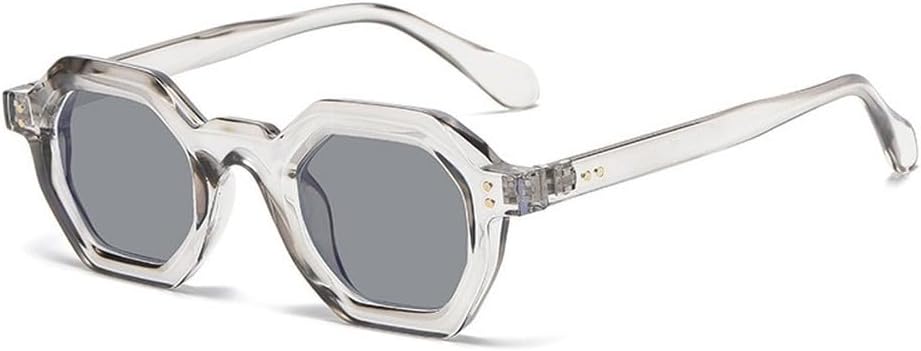 Модные солнцезащитные очки Polygon Small Square для женщин, ретро с заклепками, мужские солнцезащитные очки UV400, трендовые солнцезащитные очки для активного отдыха и спорта SKFGNX, Grey Grey
Модные солнцезащитные очки Polygon Small Square для женщин, ретро с заклепками, мужские солнцезащитные очки UV400, трендовые солнцезащитные очки для активного отдыха и спорта SKFGNX, Grey Grey