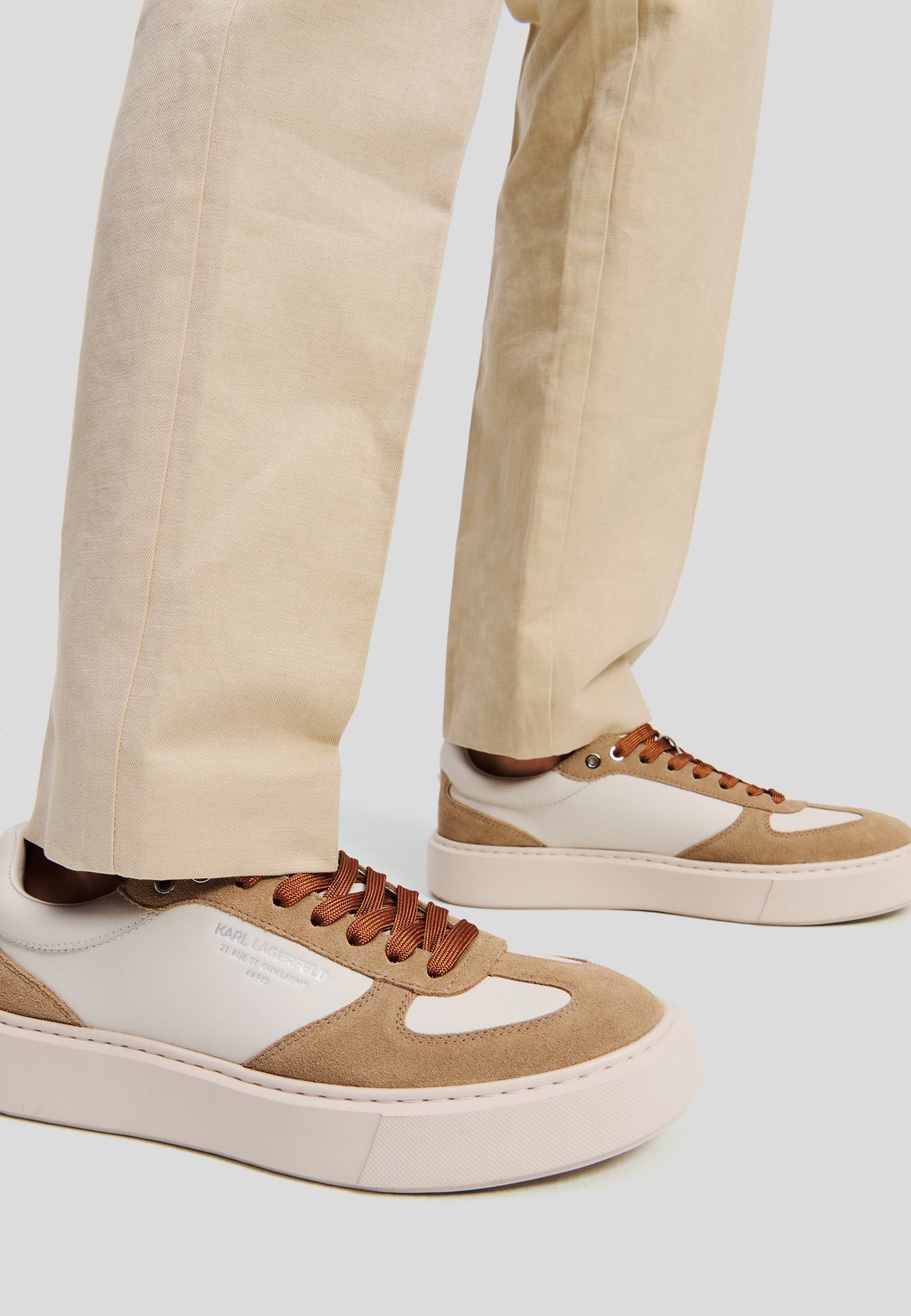 Кроссовки KARL LAGERFELD, кремовый
Кроссовки KARL LAGERFELD, кремовый