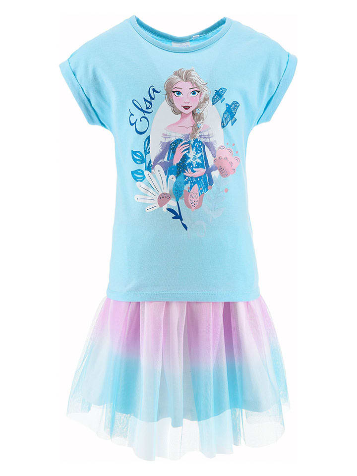 Футболка Disney Frozen, светло-синий 
Футболка Disney Frozen, светло-синий
