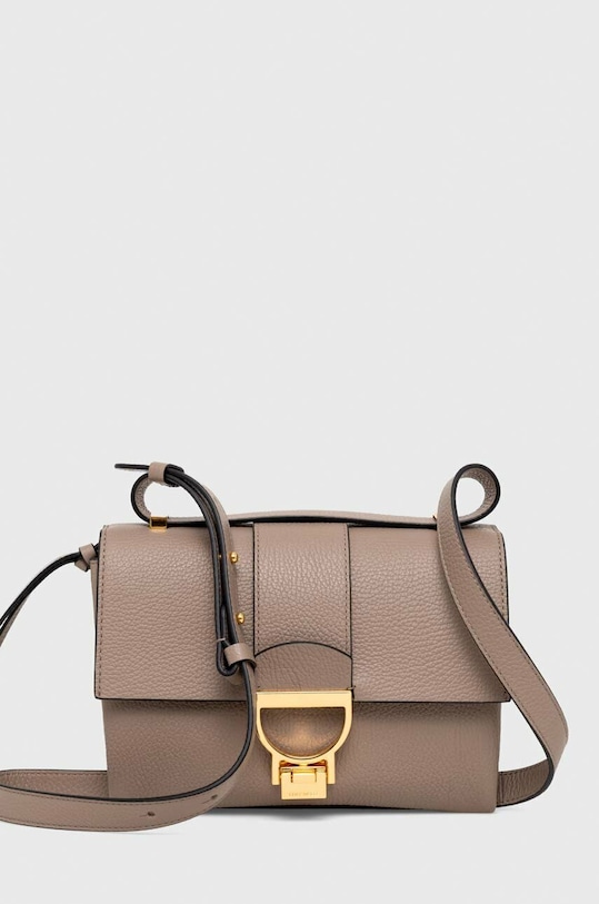 Кожаная сумка Coccinelle, бежевый
Кожаная сумка Coccinelle, бежевый