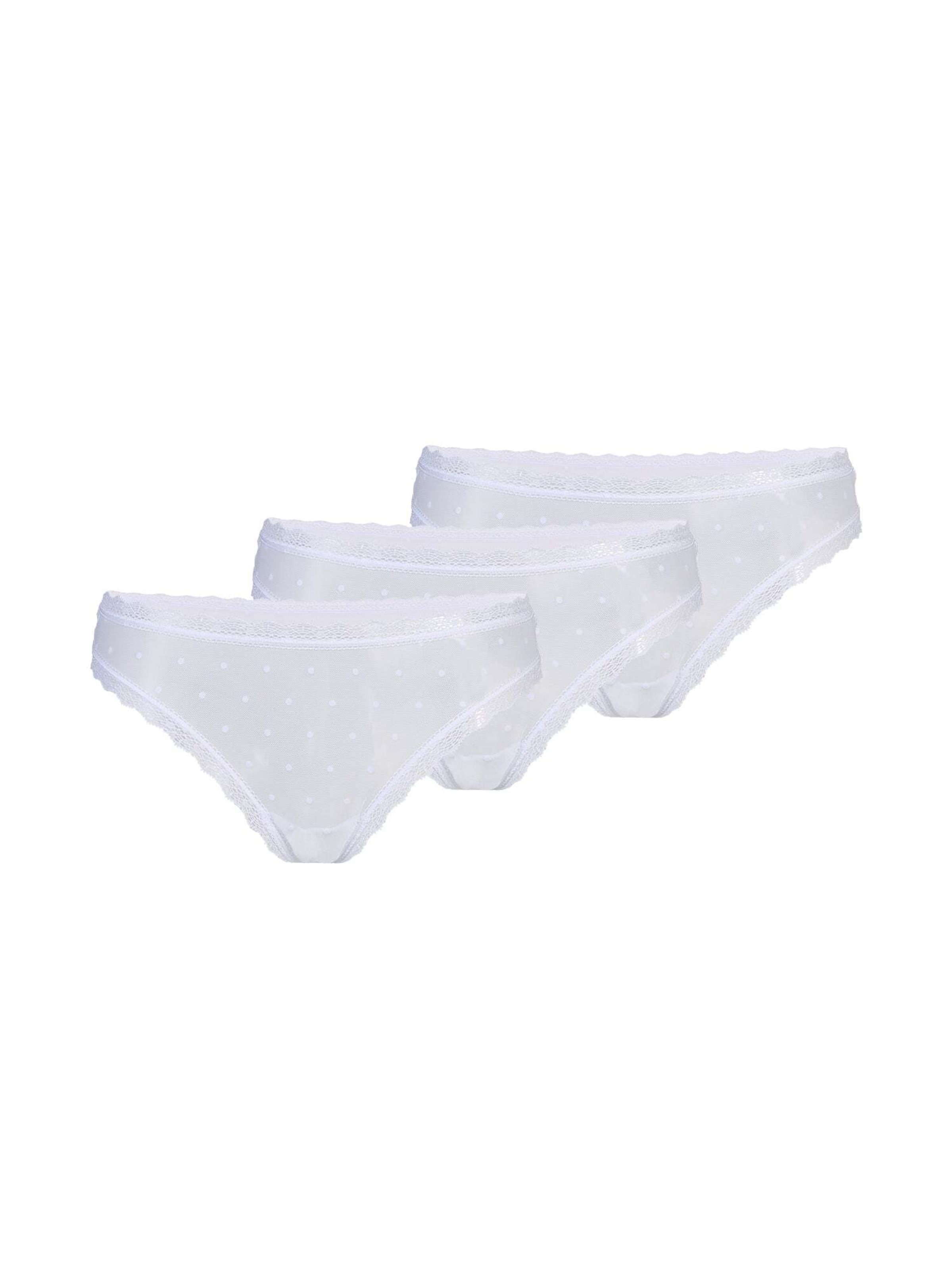 SNOCKS Трусики-стринги 'love' в белом цвете
SNOCKS Трусики-стринги 'love' в белом цвете