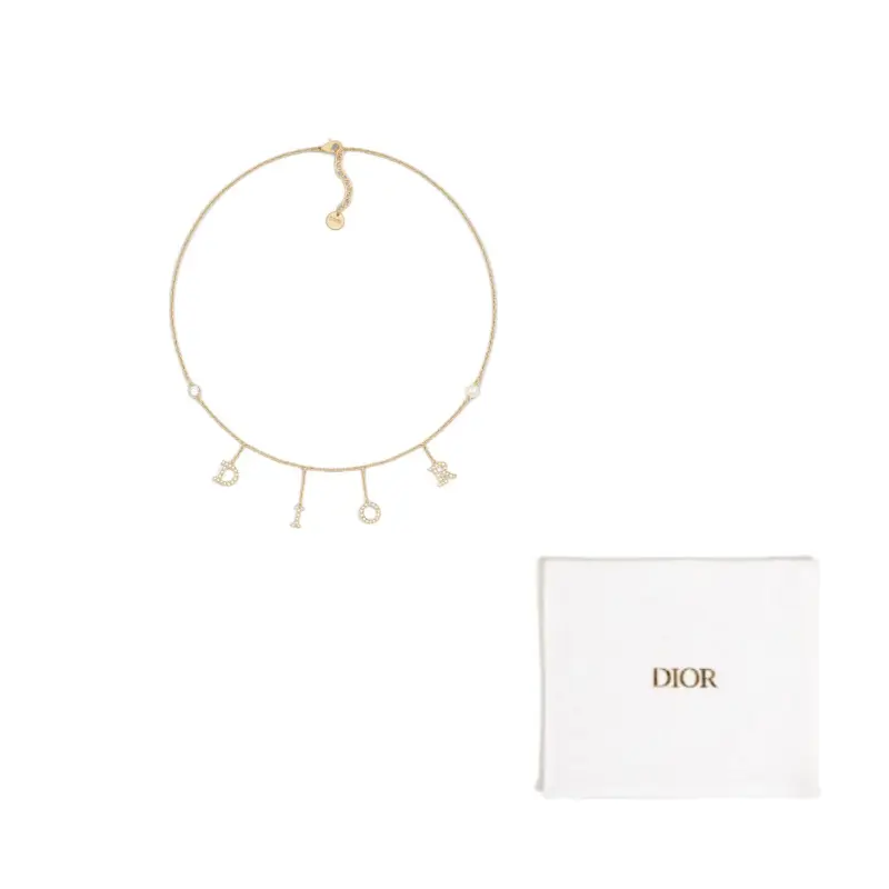 DIOR Золотое металлическое колье Women's Gold
DIOR Золотое металлическое колье Women's Gold
