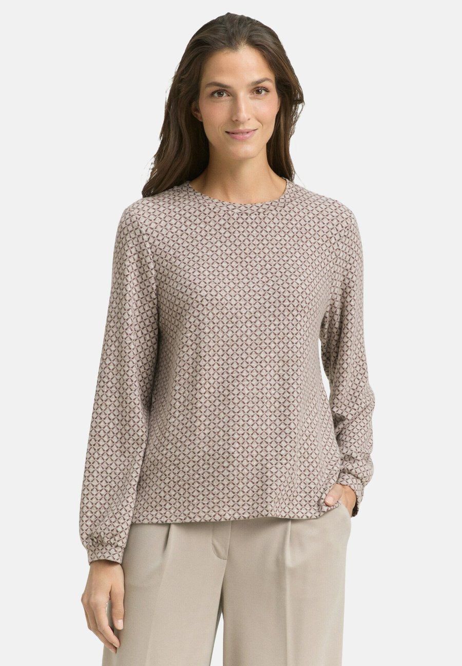 Топ TOM TAILOR MIT MUSTER, Brown Graphical Minimal/Brown
Топ TOM TAILOR MIT MUSTER, Brown Graphical Minimal/Brown