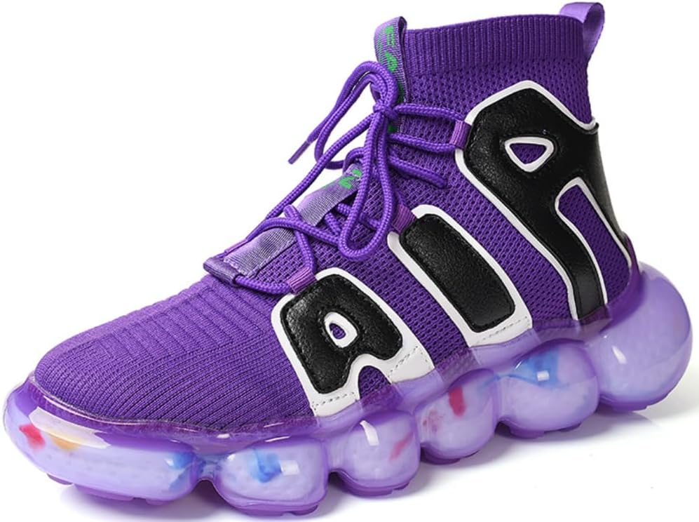 Высокие повседневные кроссовки для ходьбы, противоскользящие, дышащие, легкие с сеткой, с буквенным принтом, для мужчин Lexamen, фиолетовый
Высокие повседневные кроссовки для ходьбы, противоскользящие, дышащие, легкие с сеткой, с буквенным принтом, для мужчин Lexamen, фиолетовый