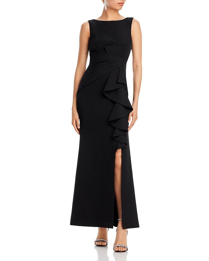 Платье без рукавов с каскадными рюшами Eliza J
Платье без рукавов с каскадными рюшами Eliza J