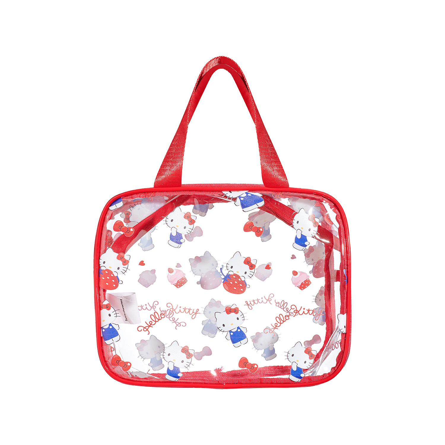 Sanrio Сумка для путешествий Hello Kitty из ПВХ женская красная, Red 
Sanrio Сумка для путешествий Hello Kitty из ПВХ женская красная, Red