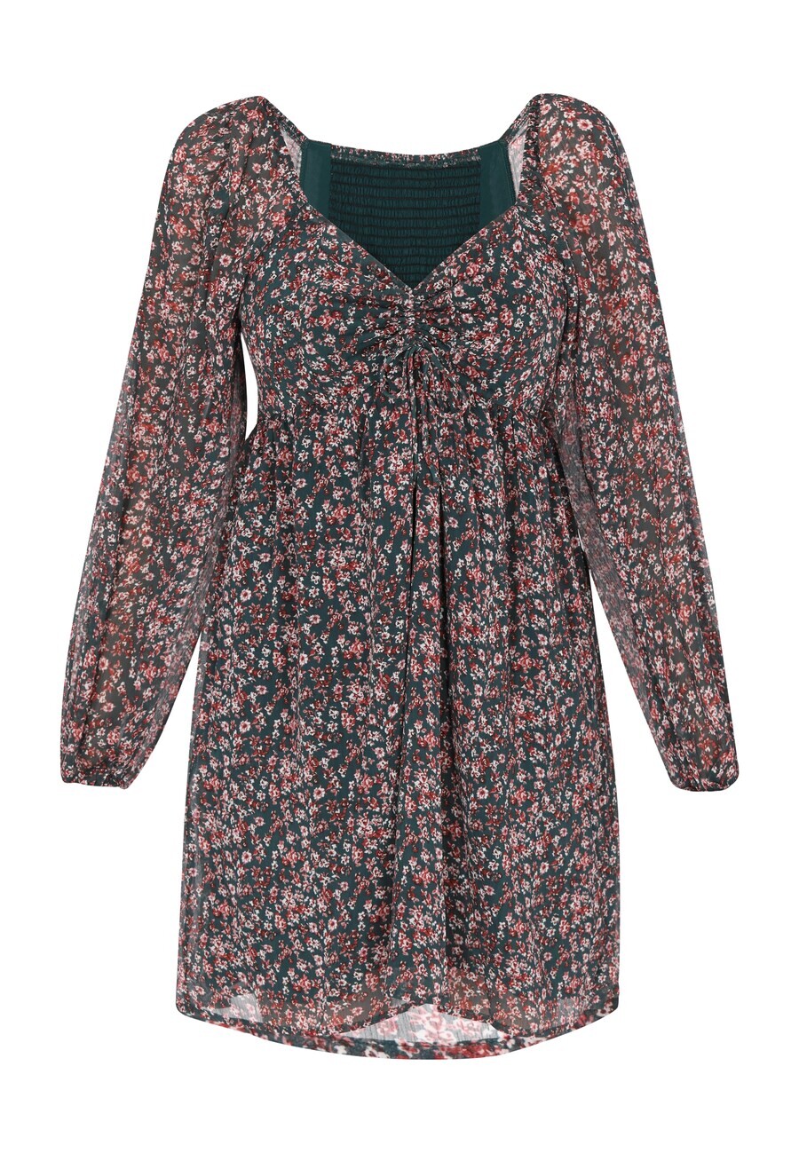 Мини платье swirly Dress, изумрудный
Мини платье swirly Dress, изумрудный