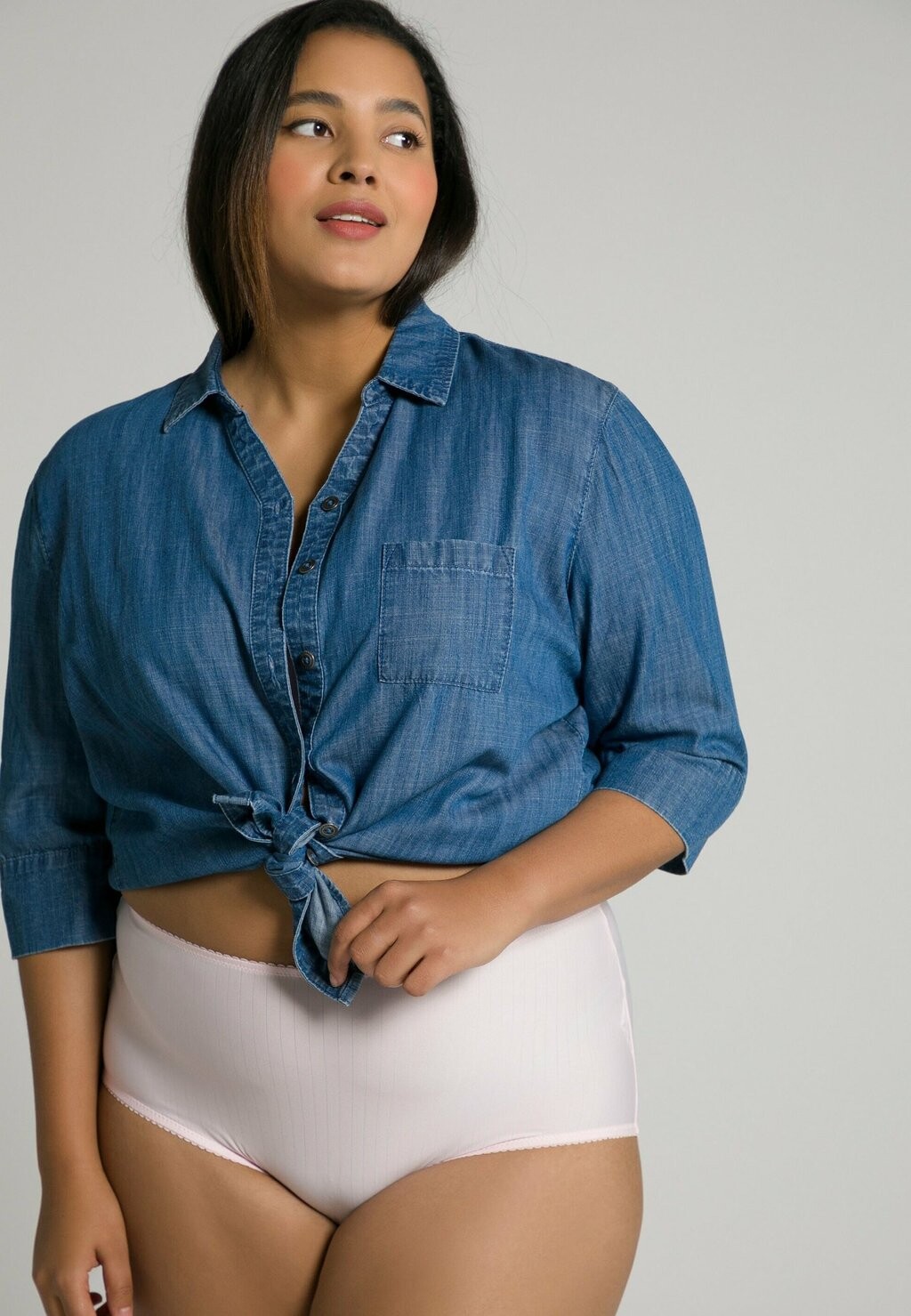 Трусы GROSSE GRÖSSEN 2ER-PACK NADELSTREIFEN HÖHER GESCHNITTEN Ulla Popken, светло-розовый 
Трусы GROSSE GRÖSSEN 2ER-PACK NADELSTREIFEN HÖHER GESCHNITTEN Ulla Popken, светло-розовый