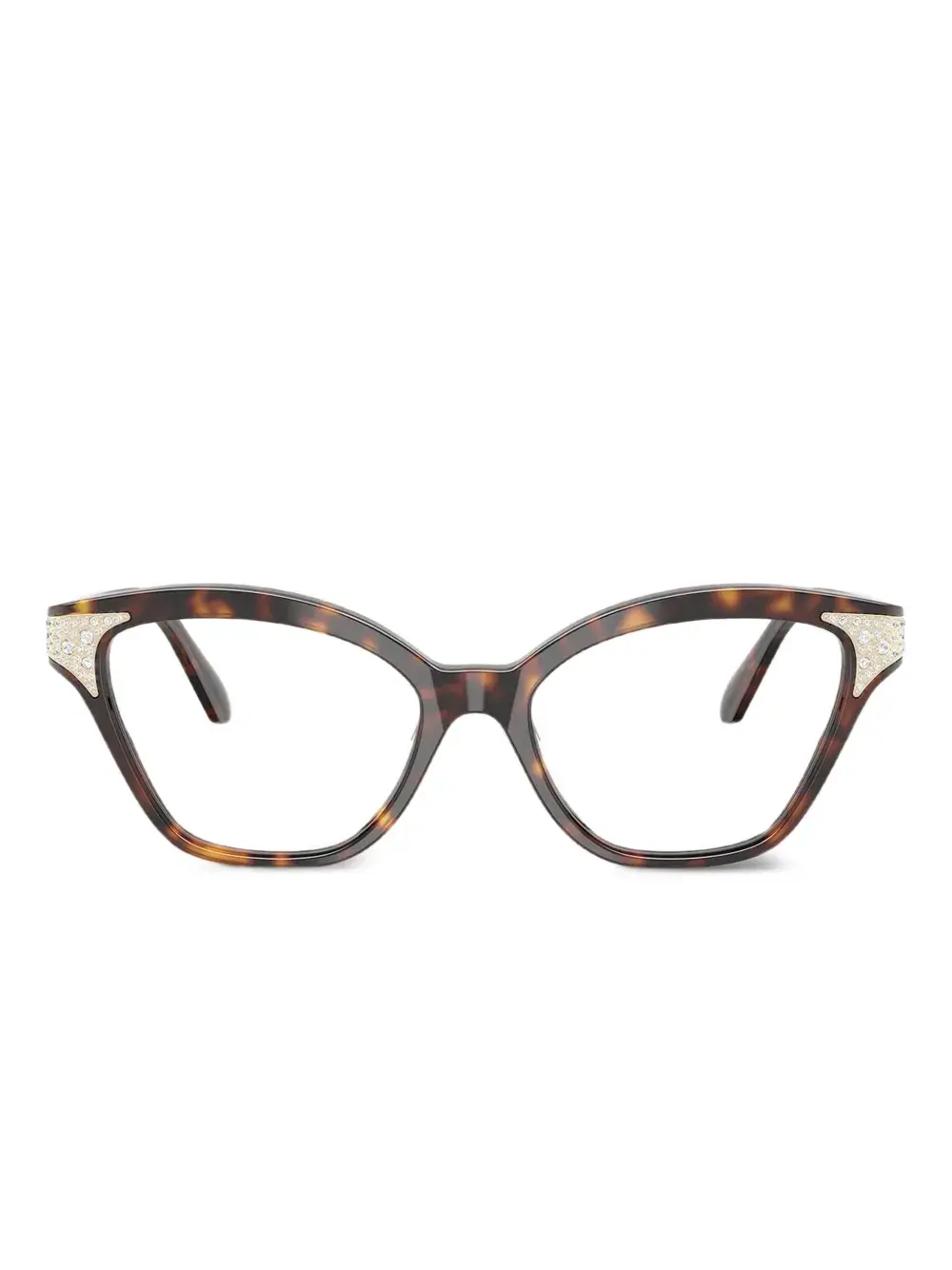 Очки в оправе 'кошачий глаз' с кристаллами Swarovski, коричневый
Очки в оправе 'кошачий глаз' с кристаллами Swarovski, коричневый