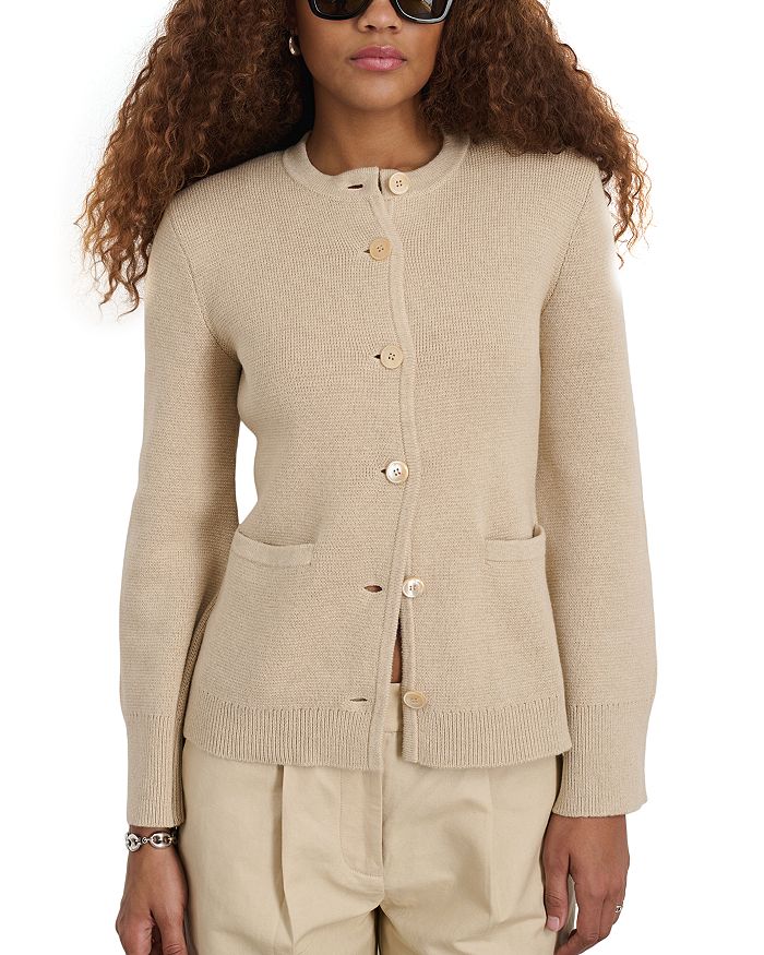 Прованский свитер-кардиган Alex Mill, коричневый/бежевый
Прованский свитер-кардиган Alex Mill, коричневый/бежевый