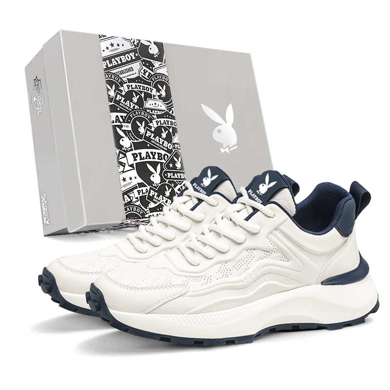 Низкие кроссовки для бега для мужчин Playboy, White Blue
Низкие кроссовки для бега для мужчин Playboy, White Blue