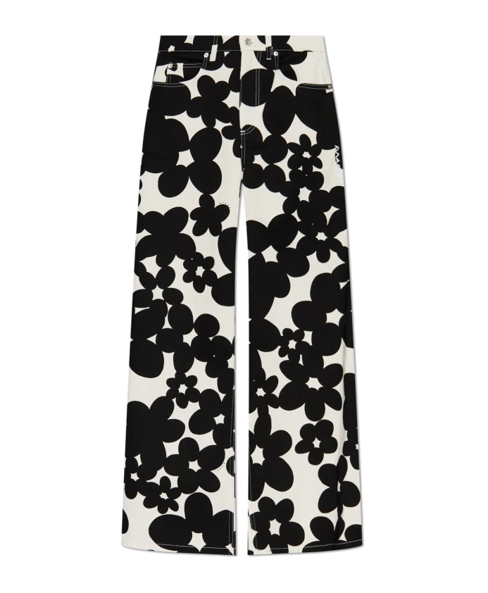 Широкие брюки Дилли Marni, белый
Широкие брюки Дилли Marni, белый