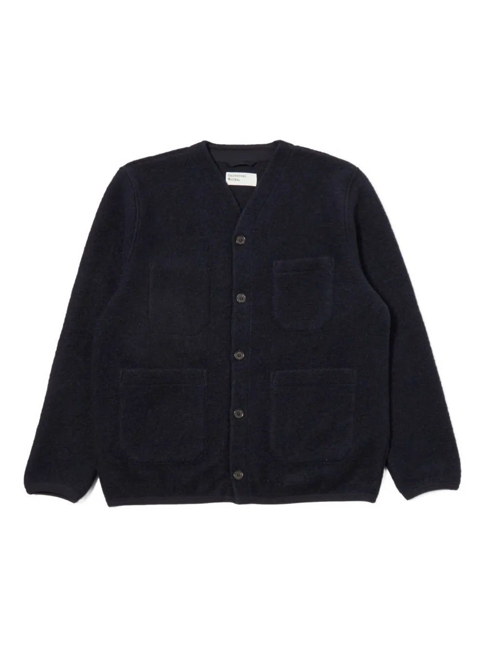 Кардиган на пуговицах Universal Works, синий
Кардиган на пуговицах Universal Works, синий
