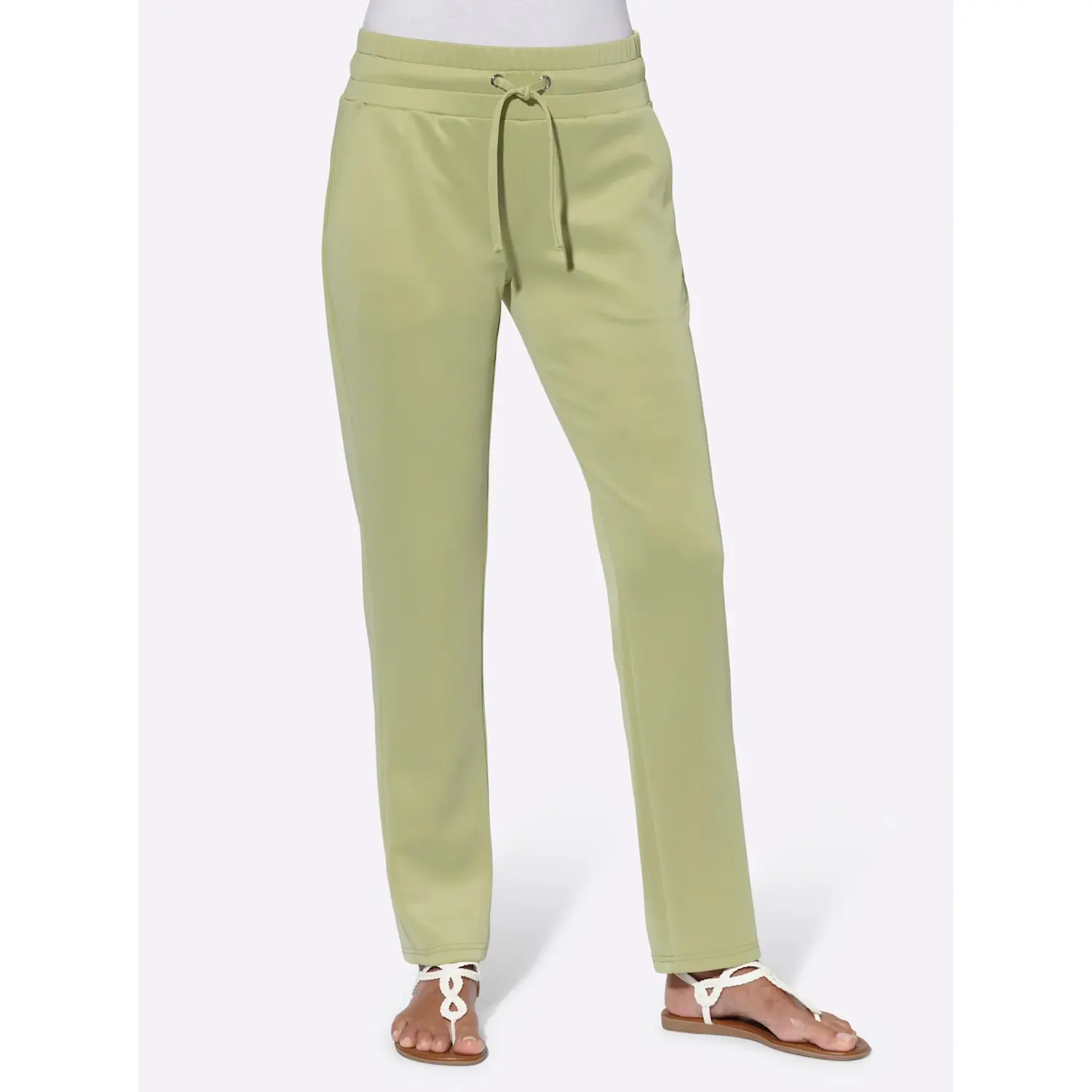 Брюки без застежки Classic Basics, зеленый
Брюки без застежки Classic Basics, зеленый