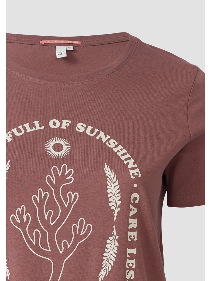 Футболка QS, розовый 
Футболка QS, розовый