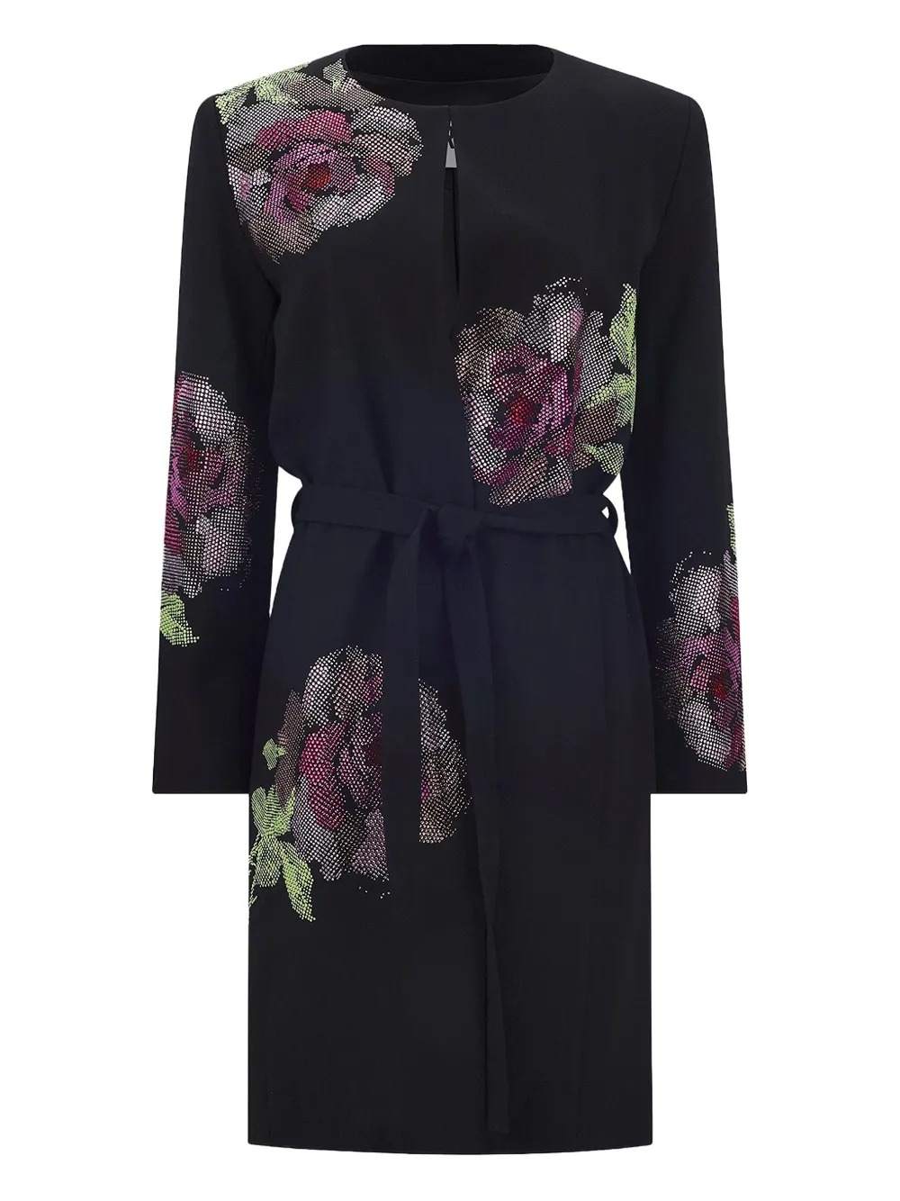 Пальто с цветочным узором, украшенное кристаллами Libertine, черный
Пальто с цветочным узором, украшенное кристаллами Libertine, черный