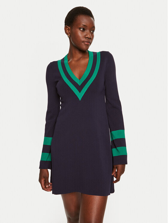 Трикотажное платье обычного кроя Staud, синий
Трикотажное платье обычного кроя Staud, синий