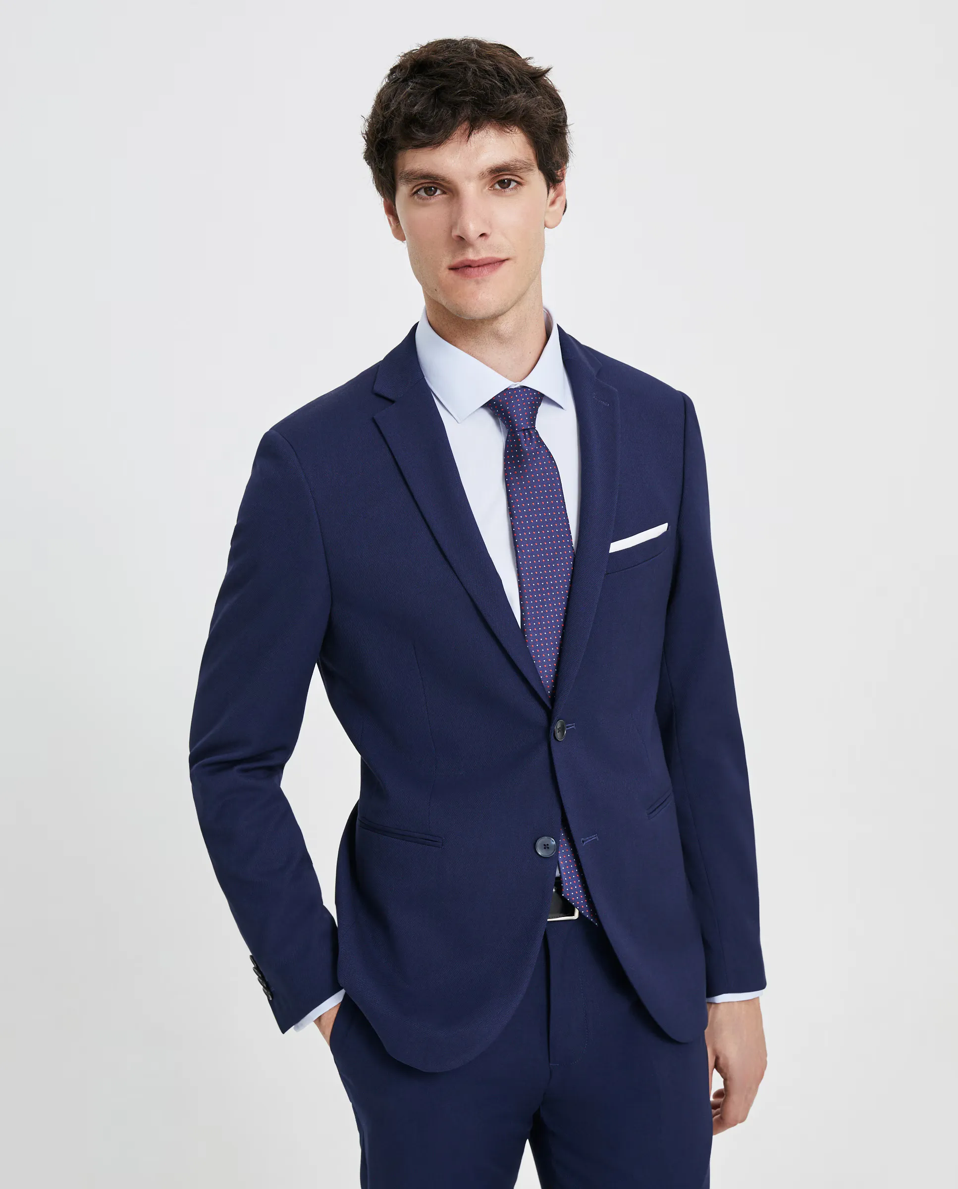 Мужская жакет с алмазной структурой Easy Wear, синий
Мужская жакет с алмазной структурой Easy Wear, синий