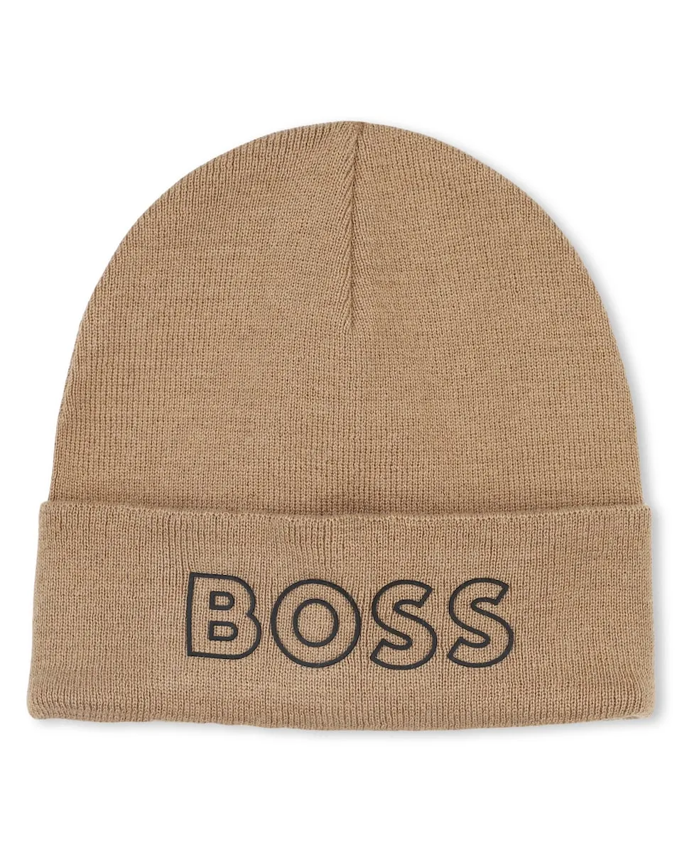 Детская шапка из полиэстера BOSS Kidswear, коричневый
Детская шапка из полиэстера BOSS Kidswear, коричневый