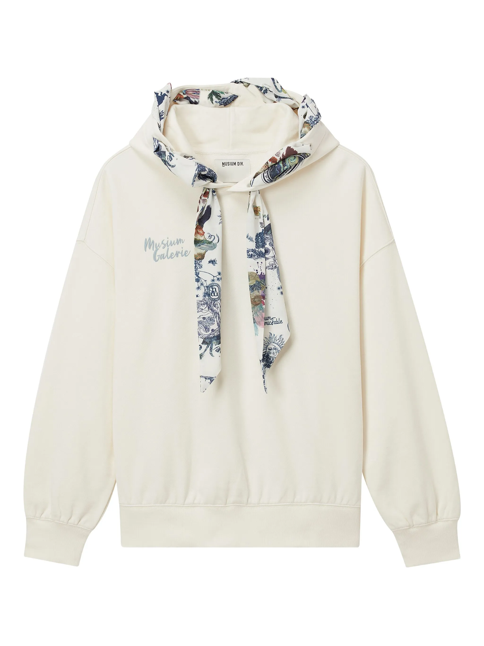 Худи с шарфом Musium Div., белый
Худи с шарфом Musium Div., белый