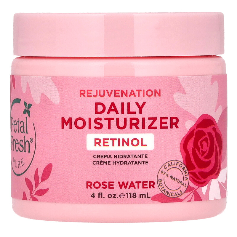 Petal Fresh, Pure, омолаживающий ежедневный увлажняющий крем, розовая вода, 118 мл (4 жидк. унции)
Petal Fresh, Pure, омолаживающий ежедневный увлажняющий крем, розовая вода, 118 мл (4 жидк. унции)