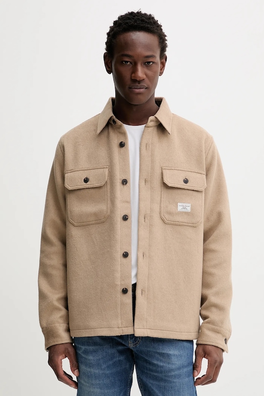 Куртка из смесовой шерсти Guess Jeans, бежевый
Куртка из смесовой шерсти Guess Jeans, бежевый