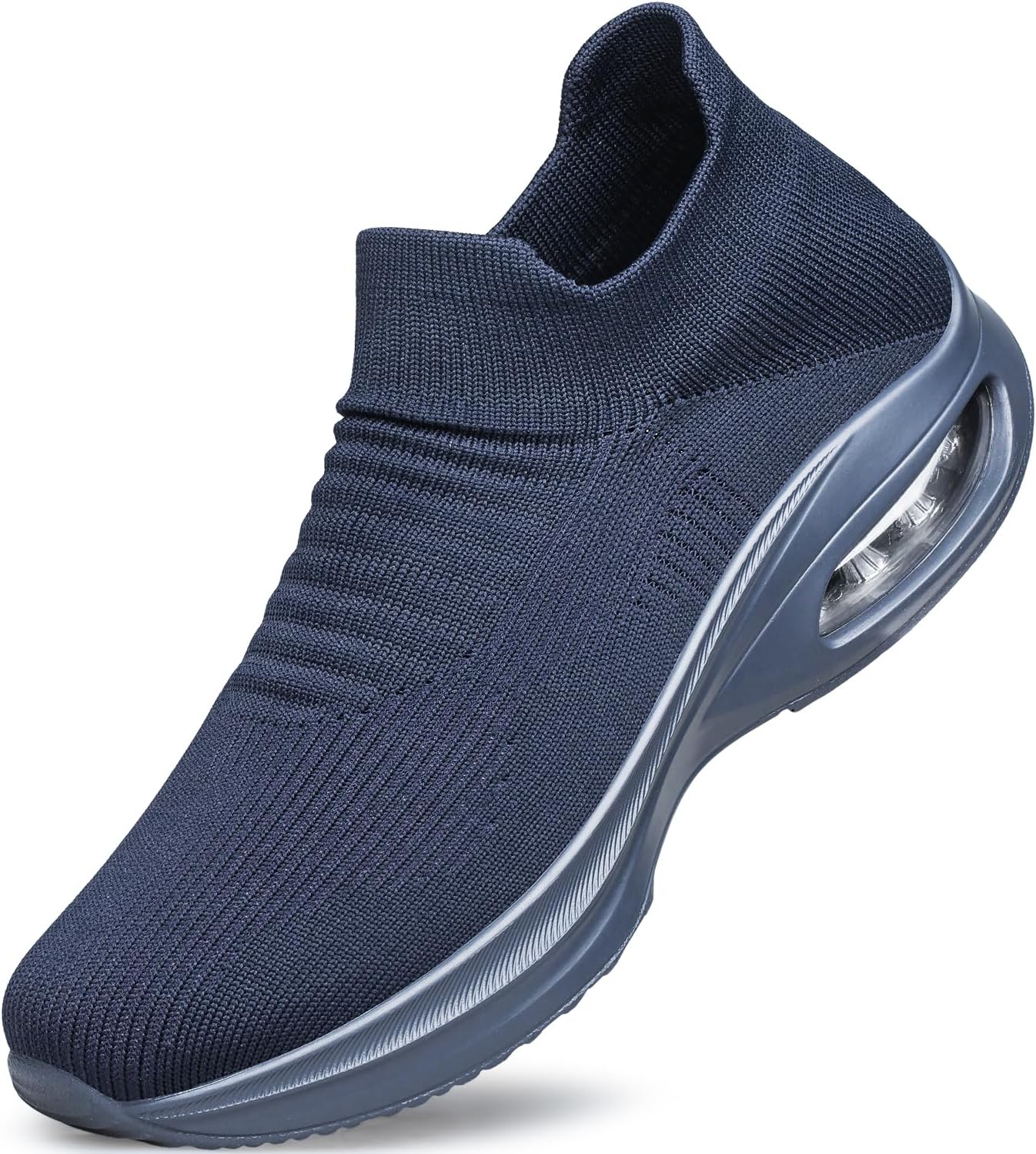 Мужские кроссовки BQQ с носком, повседневные стильные кроссовки, удобные слипоны с воздушной подушкой, спортивная обувь для тренажерного зала и бега, темно-синий
Мужские кроссовки BQQ с носком, повседневные стильные кроссовки, удобные слипоны с воздушной подушкой, спортивная обувь для тренажерного зала и бега, темно-синий
