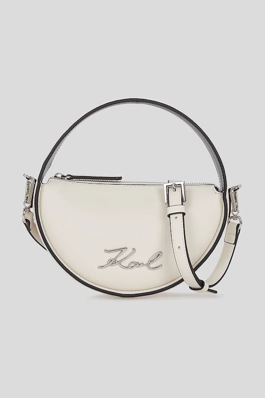 Кожаная сумка K/SIGNATURE Karl Lagerfeld, белый
Кожаная сумка K/SIGNATURE Karl Lagerfeld, белый