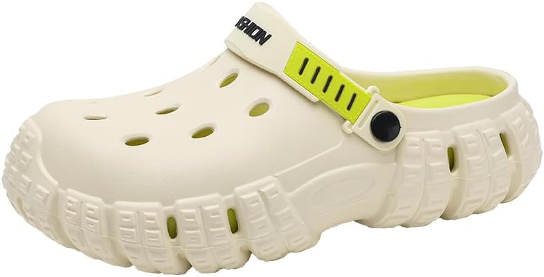 FLIOZY Мужские сабо - EVA домашние тапочки для сада и пляжа, удобные дышащие туфли с нескользящей подошвой, легкие, с дизайном без шнурков, Fluorescent
FLIOZY Мужские сабо - EVA домашние тапочки для сада и пляжа, удобные дышащие туфли с нескользящей подошвой, легкие, с дизайном без шнурков, Fluorescent