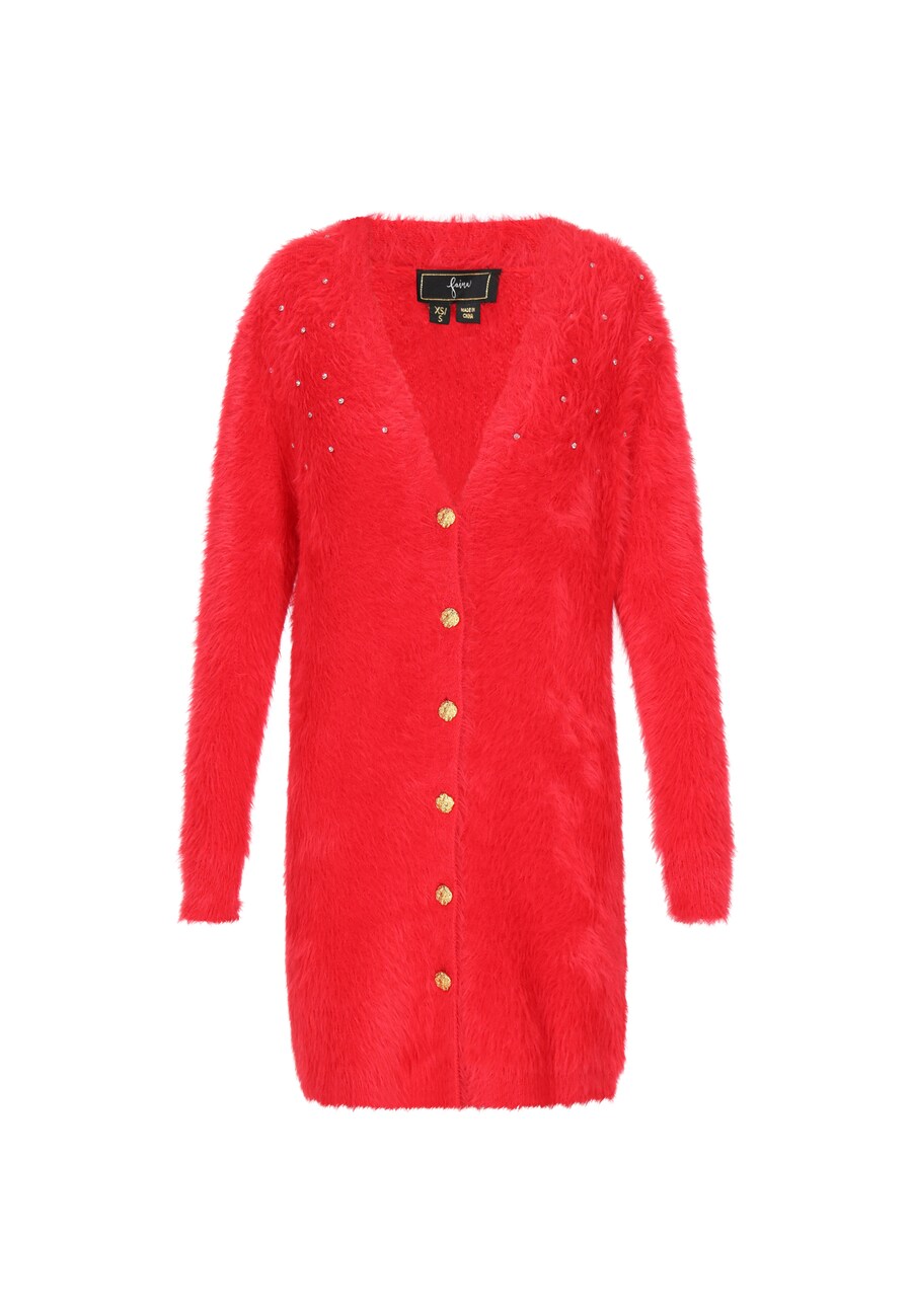 Вязаное пальто faina, красный
Вязаное пальто faina, красный