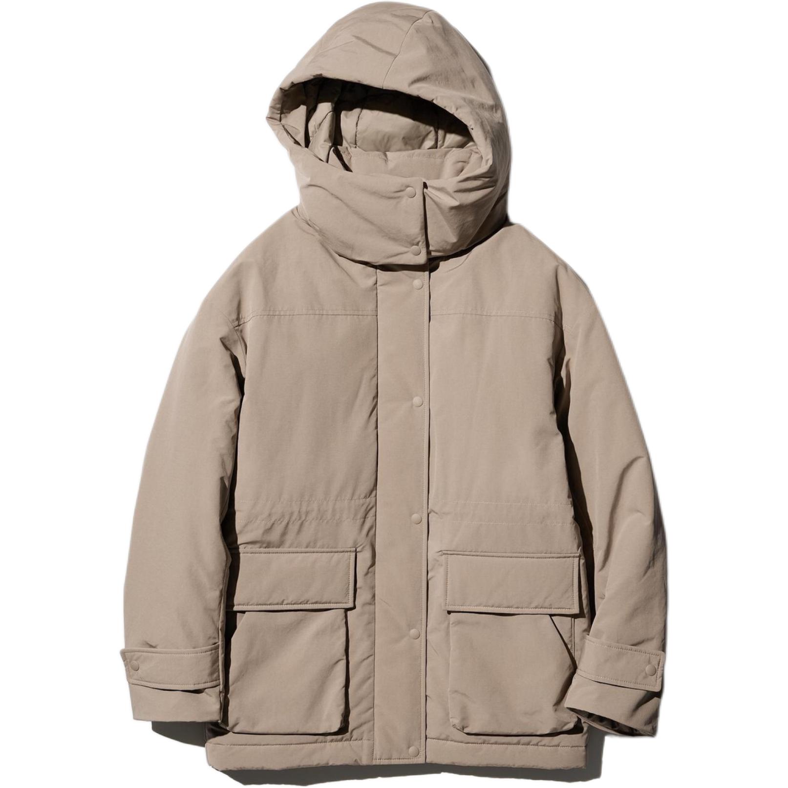 Пуховик женский темно-бежевый UNIQLO
Пуховик женский темно-бежевый UNIQLO