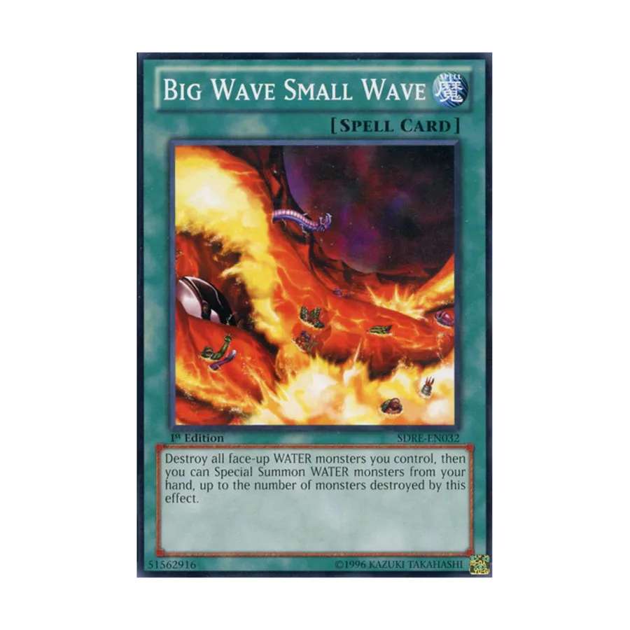 CCG Большая волна Маленькая волна (Общая), Yu-Gi-Oh - Structure Deck - Realm of the Sea Emperor - Singles
CCG Большая волна Маленькая волна (Общая), Yu-Gi-Oh - Structure Deck - Realm of the Sea Emperor - Singles