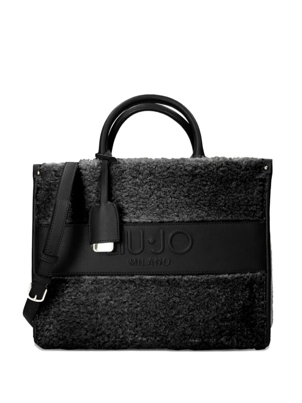 Сумка-тоут с тиснением логотипа Liu Jo, черный
Сумка-тоут с тиснением логотипа Liu Jo, черный