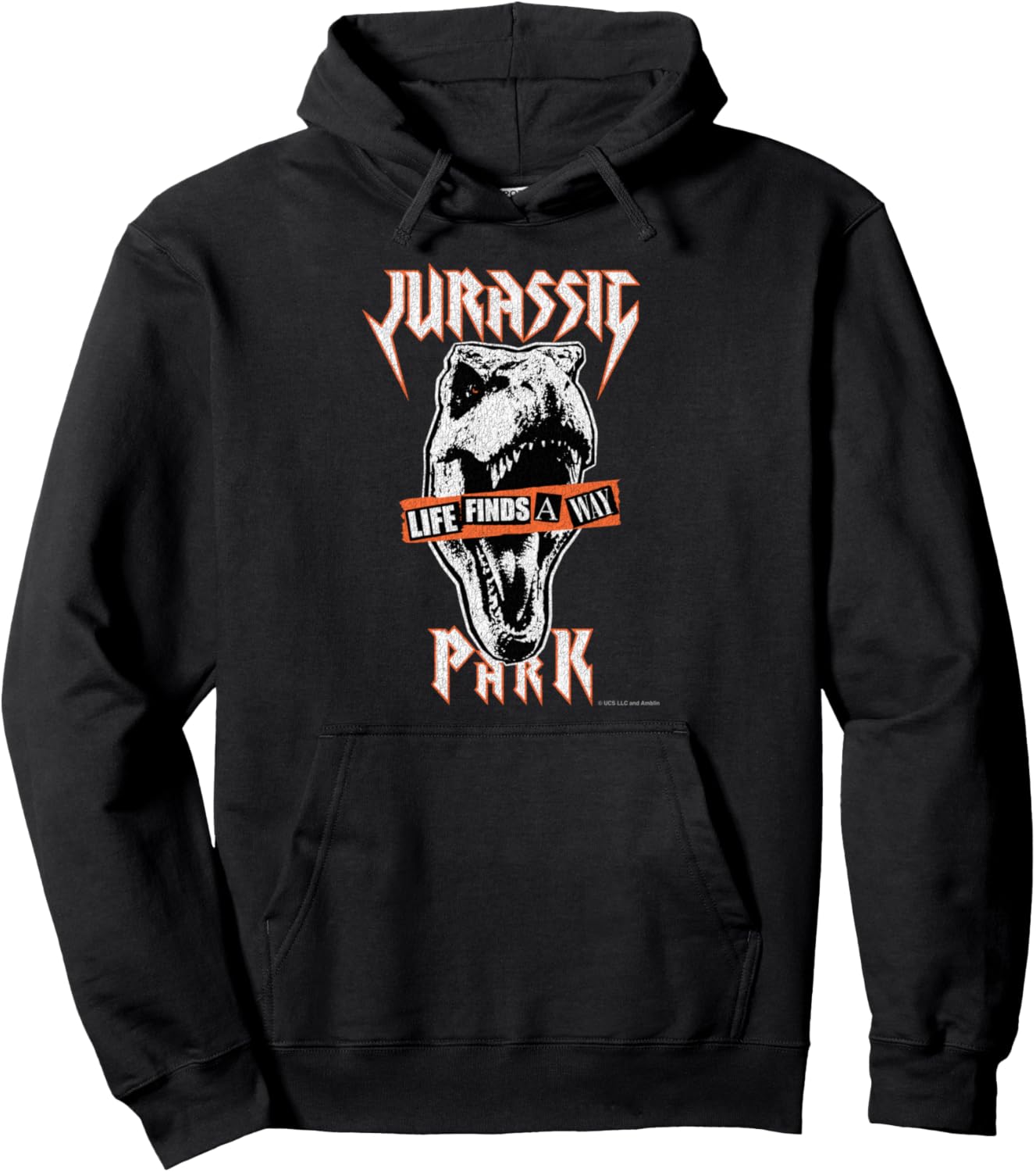 Худи Jurassic Park ROCK (T-REX), черный
Худи Jurassic Park ROCK (T-REX), черный