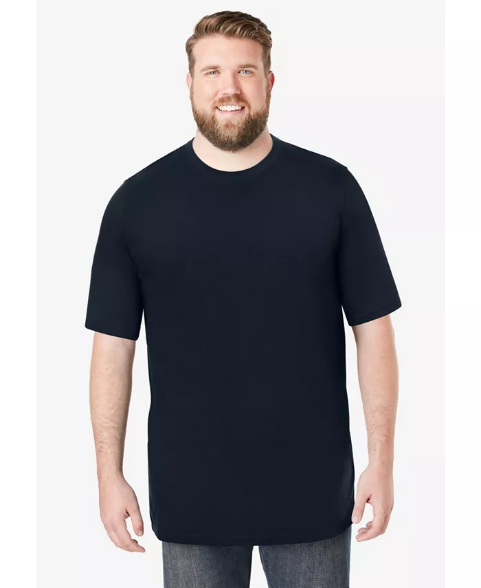 Футболка с круглым вырезом Big & Tall by KingSize Heavyweight Jersey Boulder Creek, черный
Футболка с круглым вырезом Big & Tall by KingSize Heavyweight Jersey Boulder Creek, черный