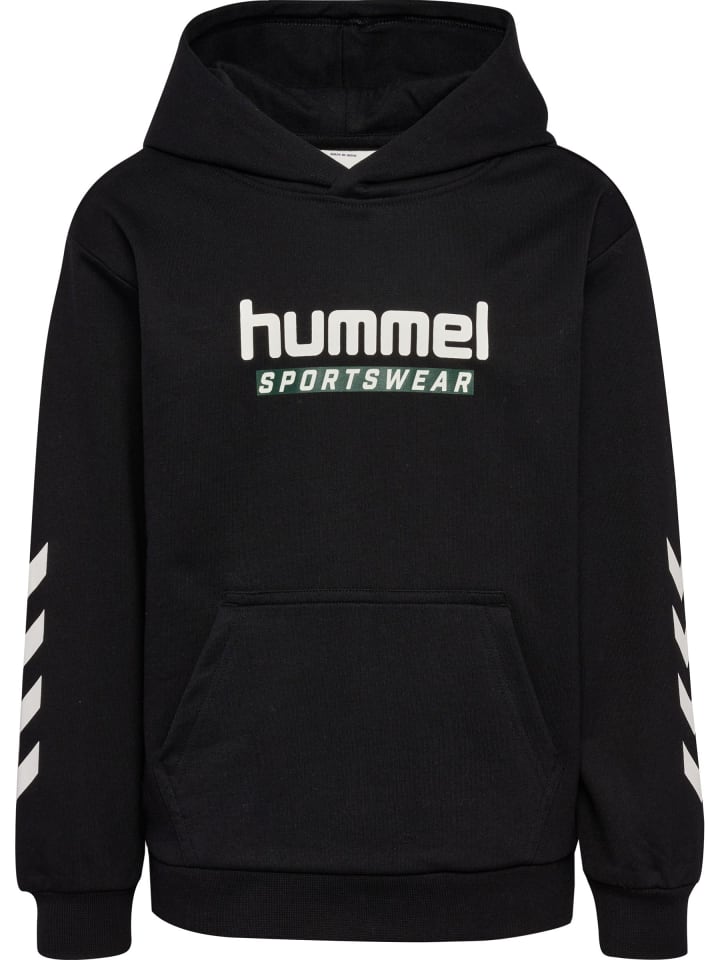 Детская толстовка с капюшоном с логотипом черного цвета Hummel
Детская толстовка с капюшоном с логотипом черного цвета Hummel