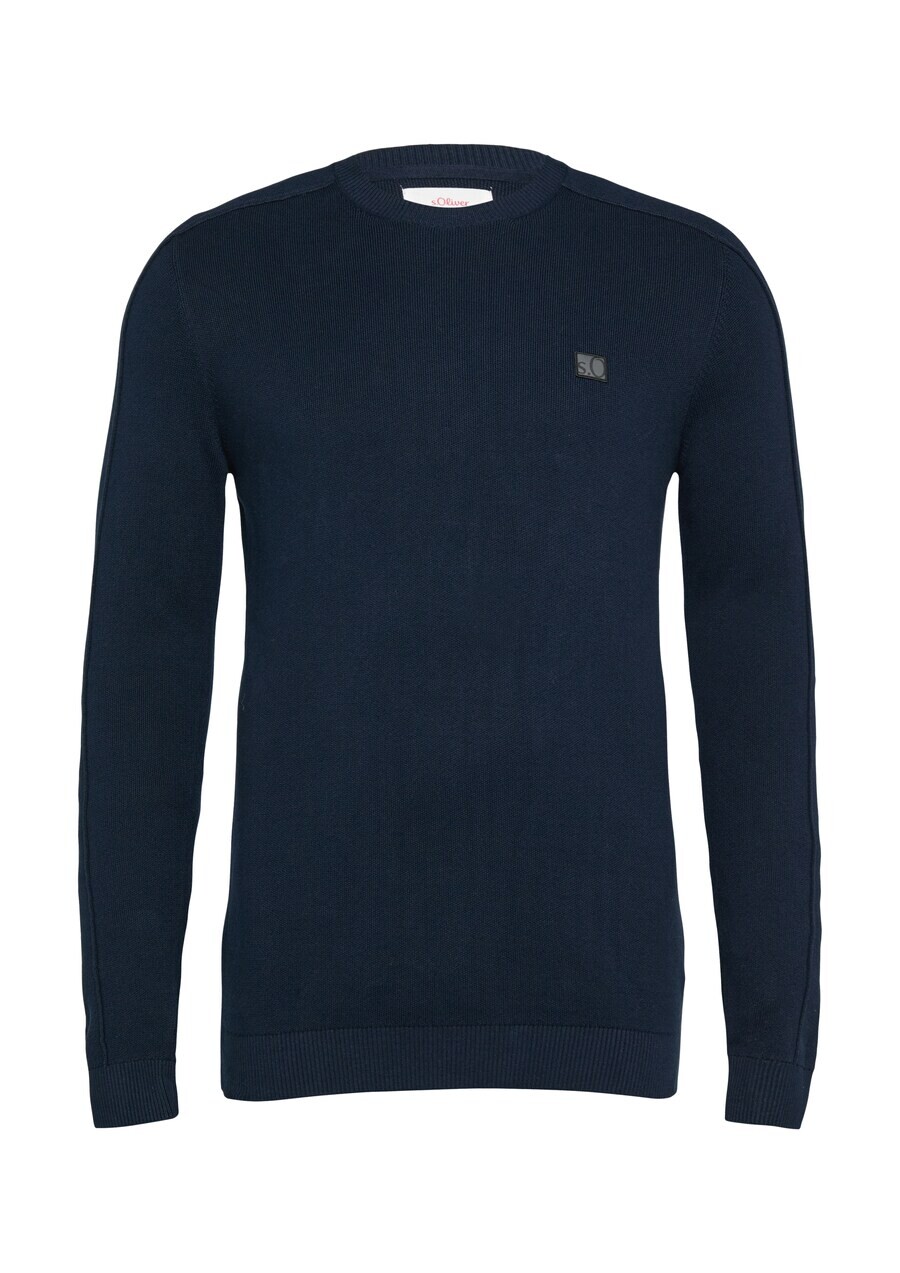 Свитер s.Oliver Sweater, темно-синий 
Свитер s.Oliver Sweater, темно-синий