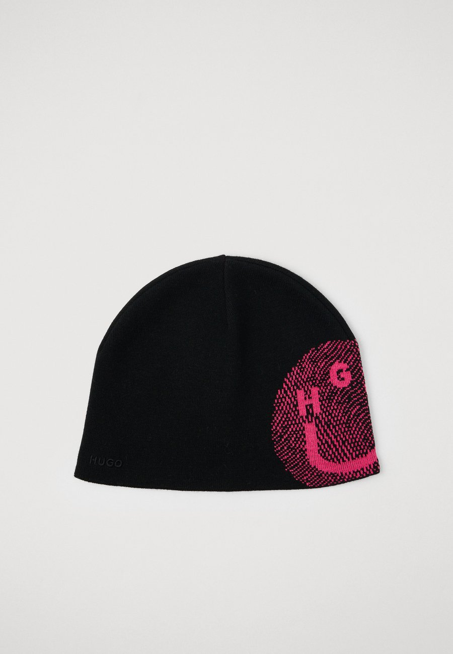 Шапка HUGO BEANIE UNISEX, Black/Pink/Black
Шапка HUGO BEANIE UNISEX, Black/Pink/Black
