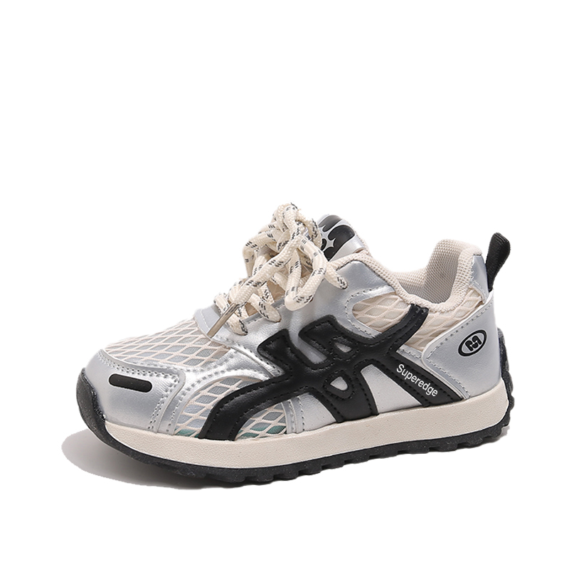 Кроссовки для бега для детей с противоскользящими амортизаторами и износостойкими свойствами SUPEREDGE, черный/серый
Кроссовки для бега для детей с противоскользящими амортизаторами и износостойкими свойствами SUPEREDGE, черный/серый
