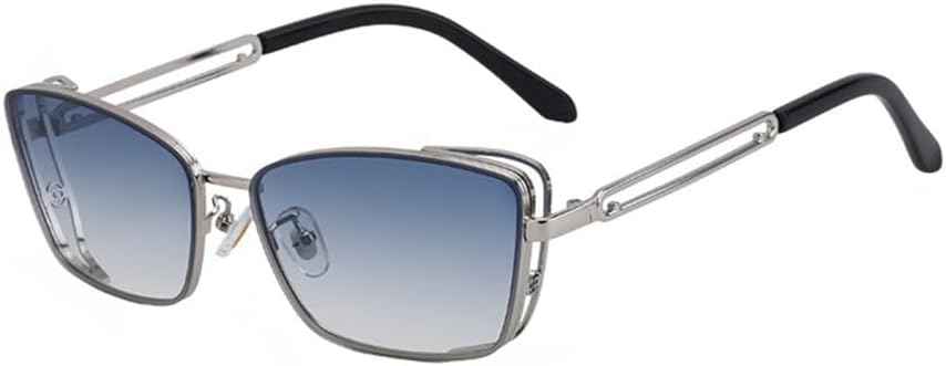 Модные безрамочные солнцезащитные очки «кошачий глаз» для женщин, металлические, высокого класса, для мужчин, легкие, роскошные солнцезащитные очки, ветрозащитные очки для вождения generic, Silver Blue
Модные безрамочные солнцезащитные очки «кошачий глаз» для женщин, металлические, высокого класса, для мужчин, легкие, роскошные солнцезащитные очки, ветрозащитные очки для вождения generic, Silver Blue