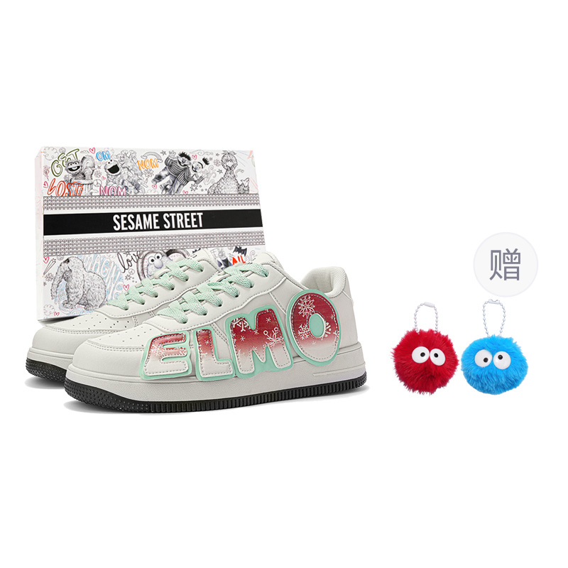 SESAME STREET Тёплые амортизирующие износостойкие низкие скейтерские кроссовки унисекс в коробке - бежево-зелёные (включает 1 случайный кулон 1 шт)
SESAME STREET Тёплые амортизирующие износостойкие низкие скейтерские кроссовки унисекс в коробке - бежево-зелёные (включает 1 случайный кулон 1 шт)