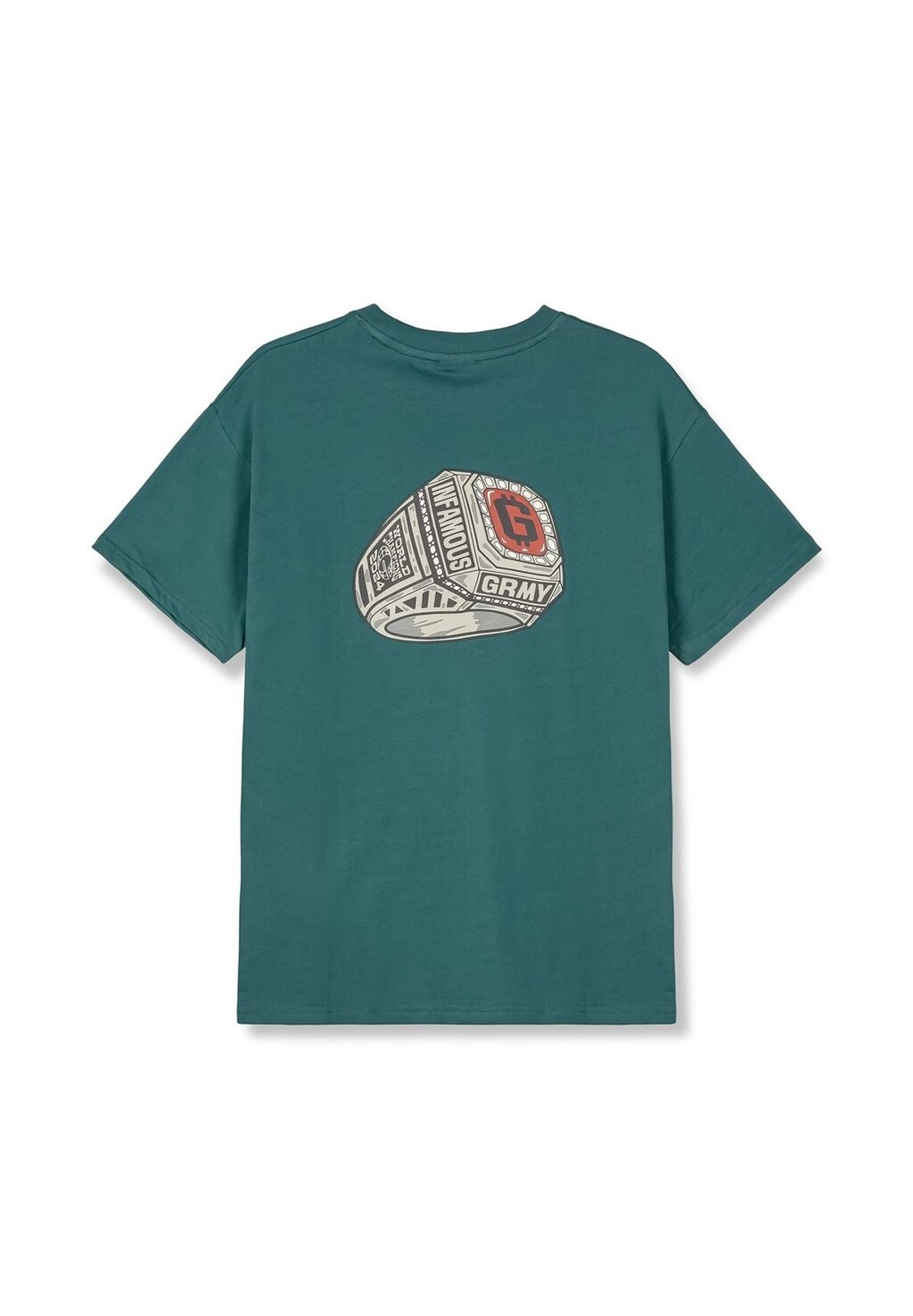 Футболка с принтом DEEPER REGULAR Grimey, бирюзовый
Футболка с принтом DEEPER REGULAR Grimey, бирюзовый